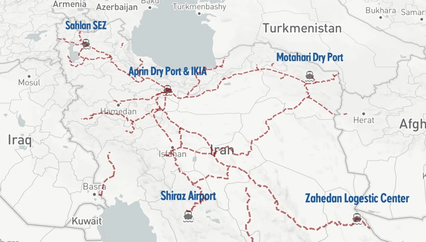 Iran Plans to Establish Six Dry Ports Iran Plans to Establish Six Dry Ports